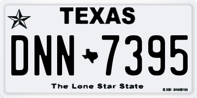TX license plate DNN7395