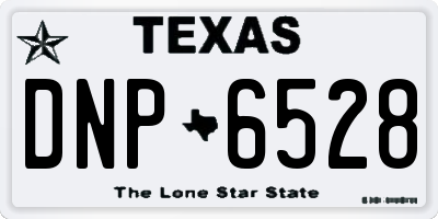 TX license plate DNP6528