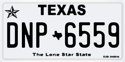 TX license plate DNP6559