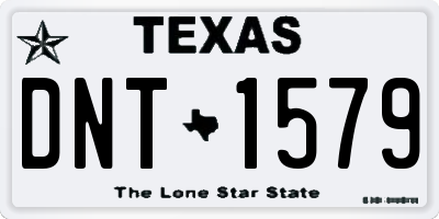 TX license plate DNT1579