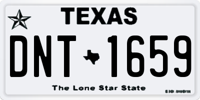 TX license plate DNT1659