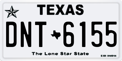 TX license plate DNT6155