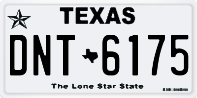 TX license plate DNT6175