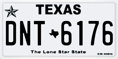 TX license plate DNT6176