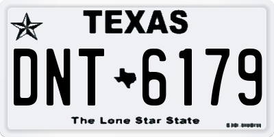 TX license plate DNT6179