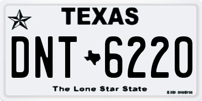 TX license plate DNT6220