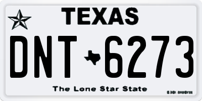 TX license plate DNT6273
