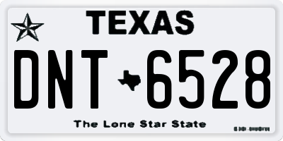 TX license plate DNT6528