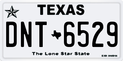 TX license plate DNT6529