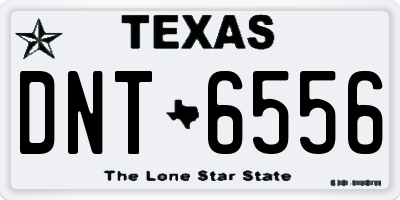 TX license plate DNT6556