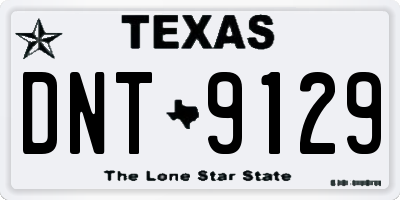 TX license plate DNT9129