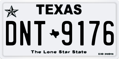 TX license plate DNT9176