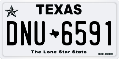 TX license plate DNU6591