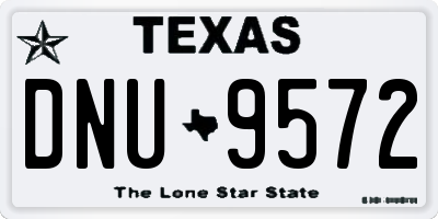 TX license plate DNU9572