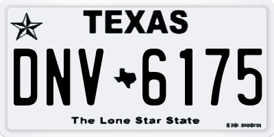 TX license plate DNV6175