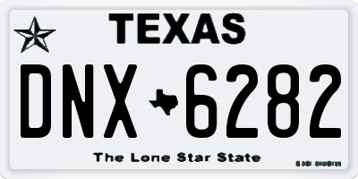 TX license plate DNX6282