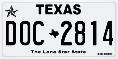 TX license plate DOC2814