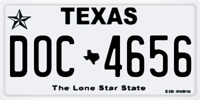 TX license plate DOC4656