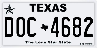 TX license plate DOC4682