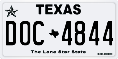 TX license plate DOC4844
