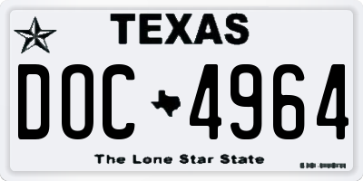 TX license plate DOC4964