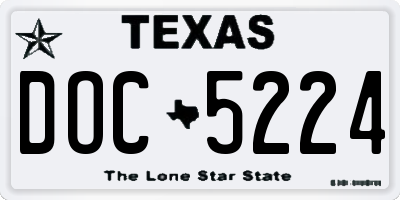 TX license plate DOC5224