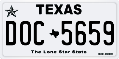 TX license plate DOC5659