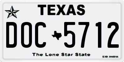 TX license plate DOC5712