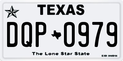TX license plate DQP0979