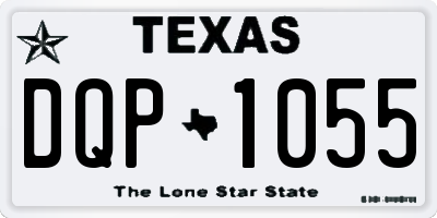 TX license plate DQP1055