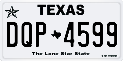 TX license plate DQP4599