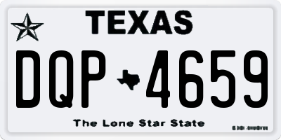 TX license plate DQP4659