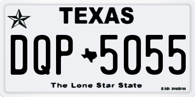 TX license plate DQP5055