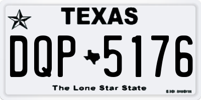 TX license plate DQP5176