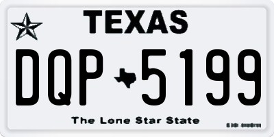 TX license plate DQP5199