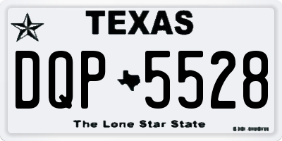 TX license plate DQP5528