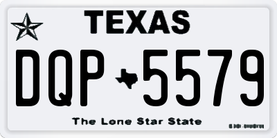 TX license plate DQP5579