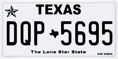 TX license plate DQP5695