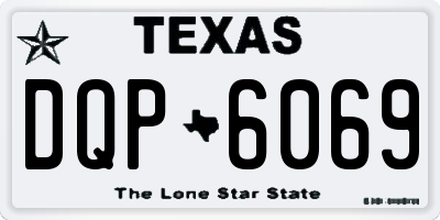 TX license plate DQP6069