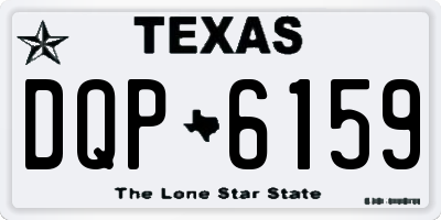 TX license plate DQP6159