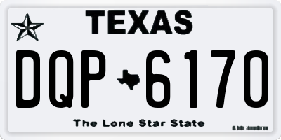 TX license plate DQP6170