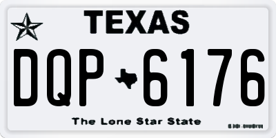 TX license plate DQP6176
