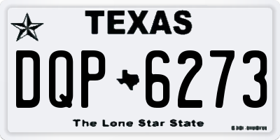 TX license plate DQP6273