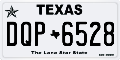 TX license plate DQP6528