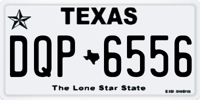 TX license plate DQP6556