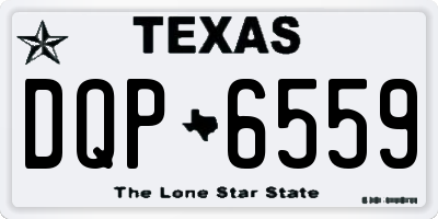 TX license plate DQP6559