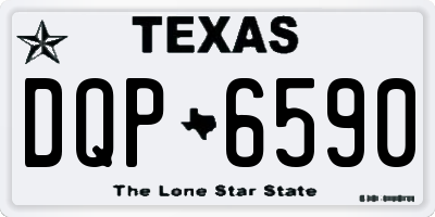TX license plate DQP6590
