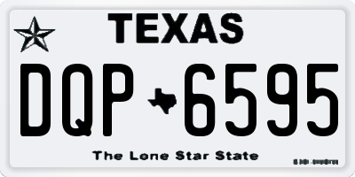 TX license plate DQP6595