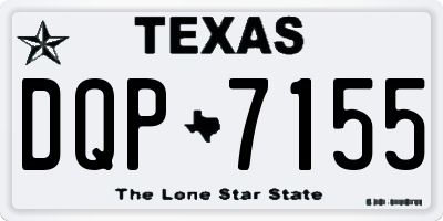 TX license plate DQP7155