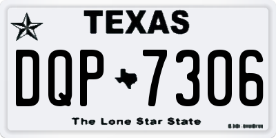 TX license plate DQP7306